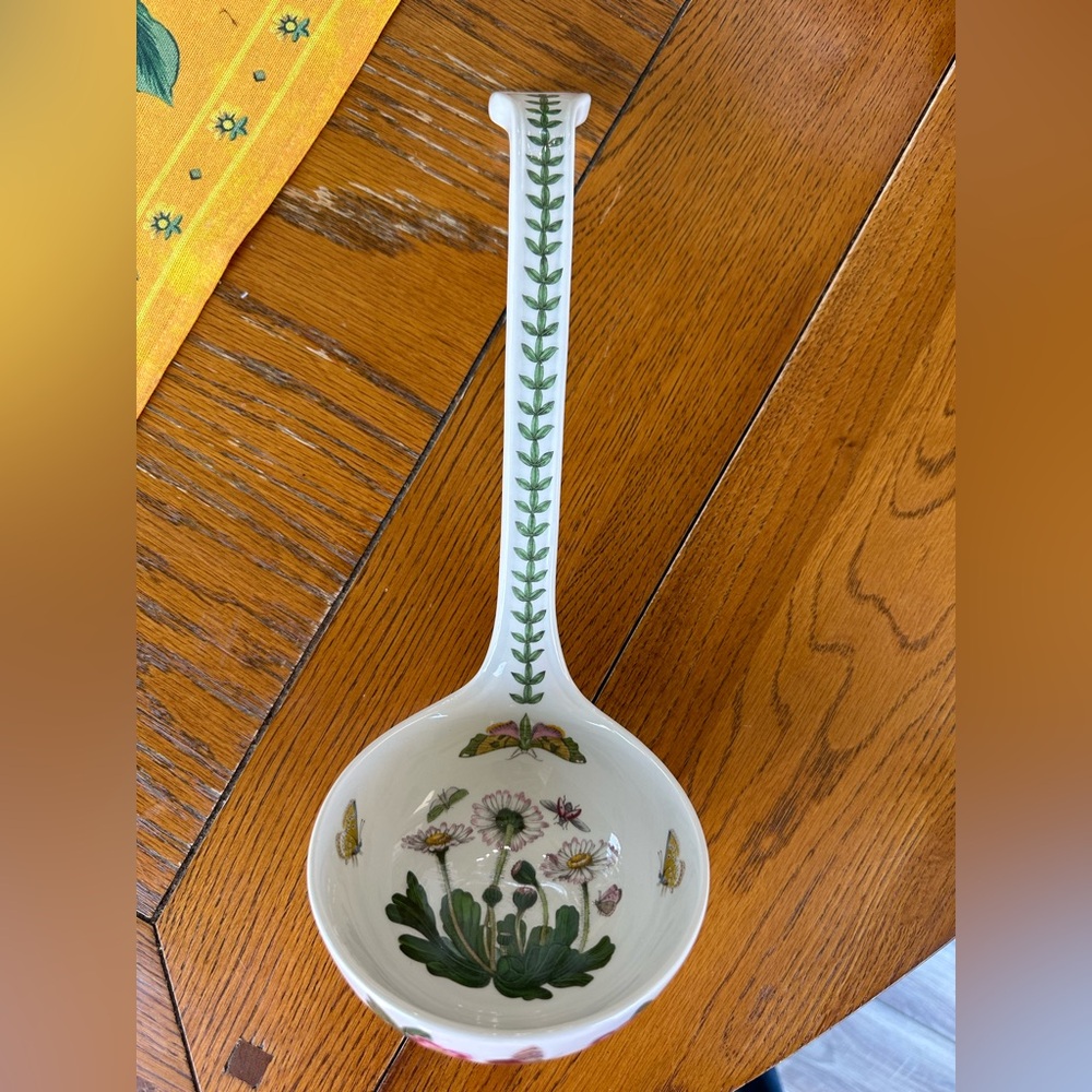 Portmeirion Botanic Garden Design Tureen Ladle Spoon Rest EUC - Picture 2 of 7